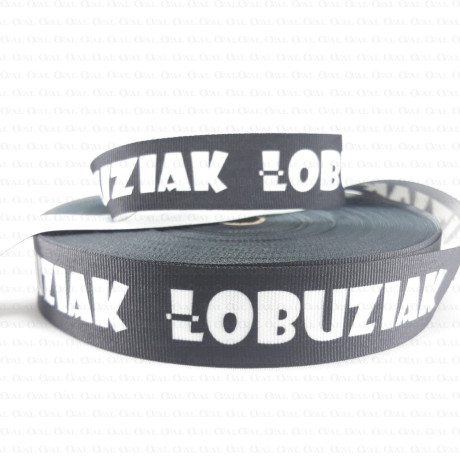 Taśma ozdobna z napisami 30mm 2265