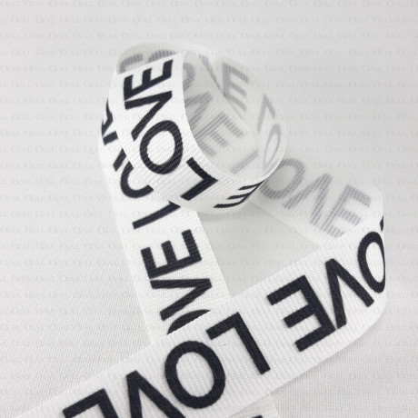 Decorative tape with inscriptions 20 mm / 1 or 50 m 2128