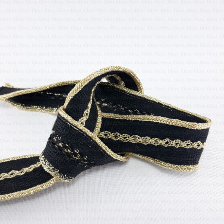 Decorative knitted tape 20mm/1y 159