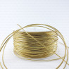Round elastic 1.3mm/50m gold and silver 2614