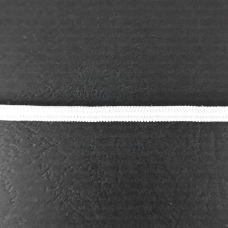 Guma biała 4mm /hurt 2563