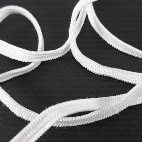 Guma biała 4mm /hurt 2563