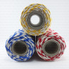 Sznurek bawełniany 2mm/50m dwukolorowy  2615