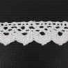 Cotton lace scallop D 15mm /1 or 25 yards 345