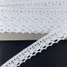 Cotton lace 18mm/20 yards white 2622