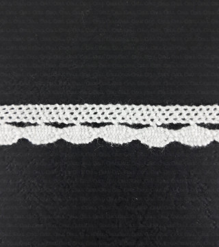 Koronka bawełniana  9mm/1 lub 25yard  2623
