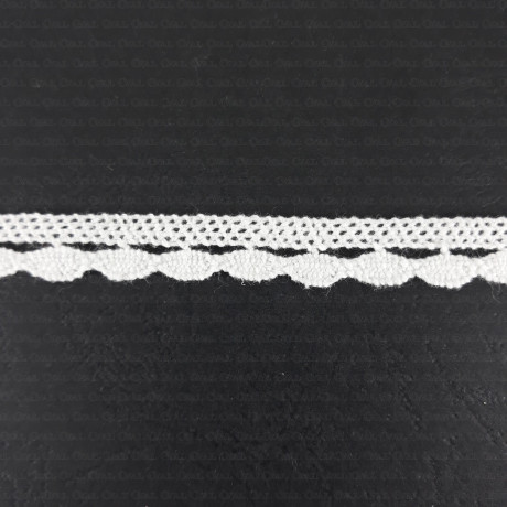 Koronka bawełniana  9mm/1 lub 25yard  2623