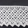 Cotton lace 80mm/1 or 25m white 2624