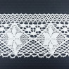 Cotton lace 100mm/1 or 25m white 333