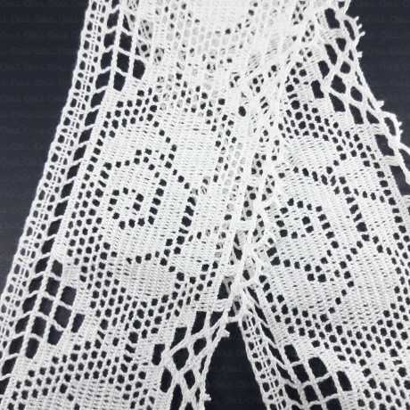 80mm/1 cotton lace or 25m white 337
