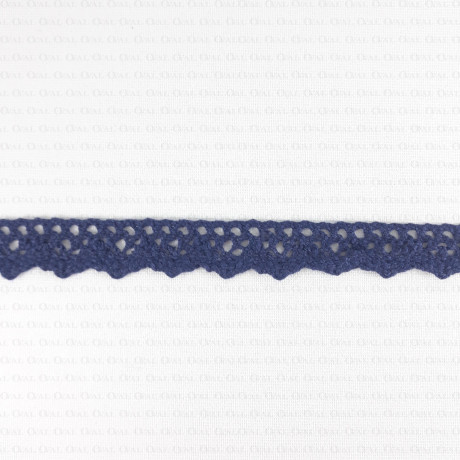 Cotton scalloped lace 19 mm/1 or 25 yards 2628