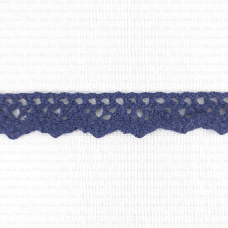 Cotton scalloped lace 19 mm/1 or 25 yards 2628