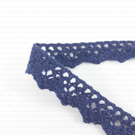Cotton scalloped lace 19 mm/1 or 25 yards 2628