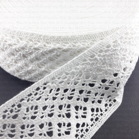 Cotton lace 74mm/1 or 25m 2640