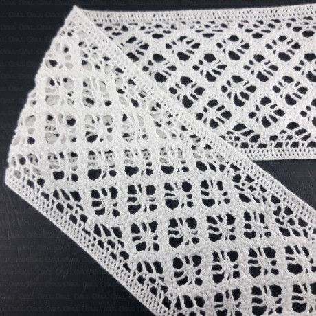 Koronka bawełniana 74mm/1 lub 25m  2640