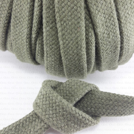 Flat cotton cord 18mm / 1 or 25m, 1684