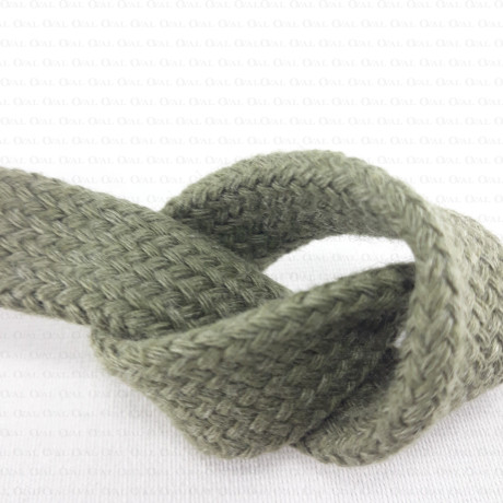 Flat cotton cord 18mm / 1 or 25m, 1684