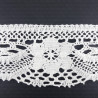 Cotton lace 80mm/1 or 25m white 2641