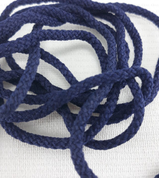 Cotton cord 2mm/100m navy blue 407