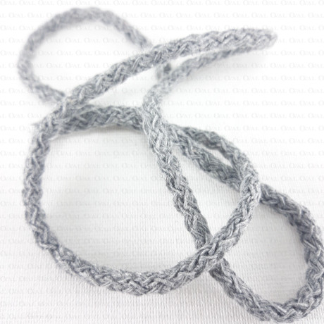 Sznurek bawełniany 3mm/100m szary 2245