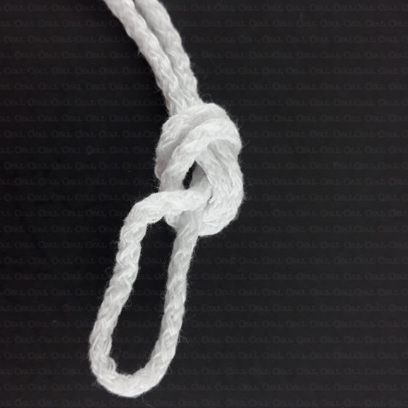 Cotton cord 3mm/100m white 2645