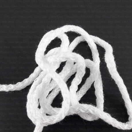Cotton cord 3mm/100m white 2645
