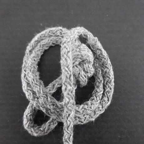 Cotton cord 3mm/100m grey 2644