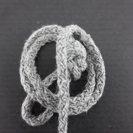 Cotton cord 3mm/100m grey 2644