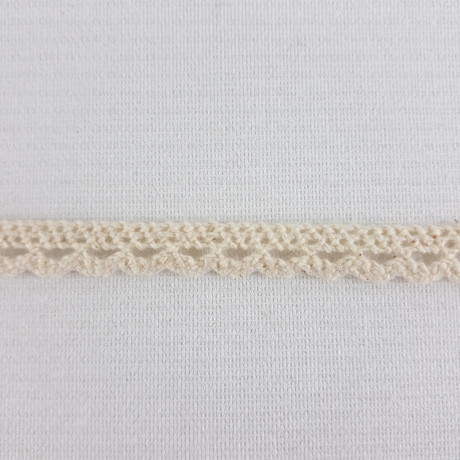 Cotton lace 9mm/1 or 25 yards ecru 2651