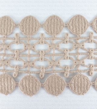 Guipure lace 90 mm / 1 or 14.50 m 2655