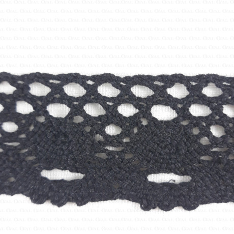 Cotton lace 40mm / 1 or 25 yards 2659