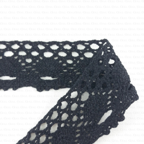 Cotton lace 40mm / 1 or 25 yards 2659