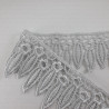 Guipure lace 55mm grey 2669