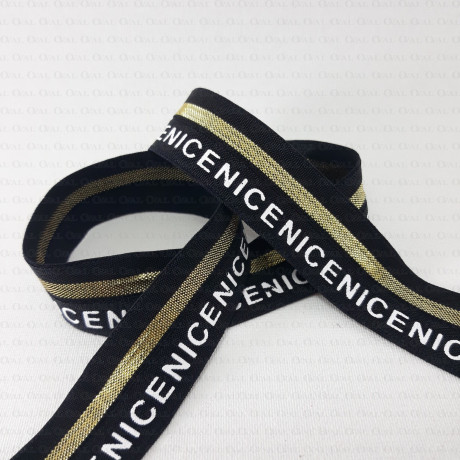 Decorative elastic 20mm/1 or 25m 2670