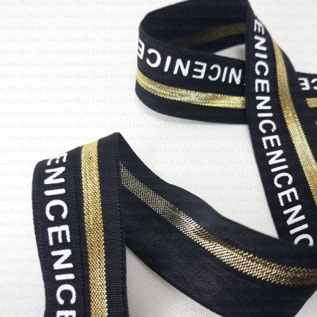 Decorative elastic 20mm/1 or 25m 2670