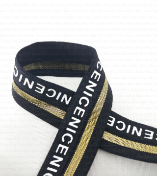 Decorative elastic 20mm/1 or 25m 2670