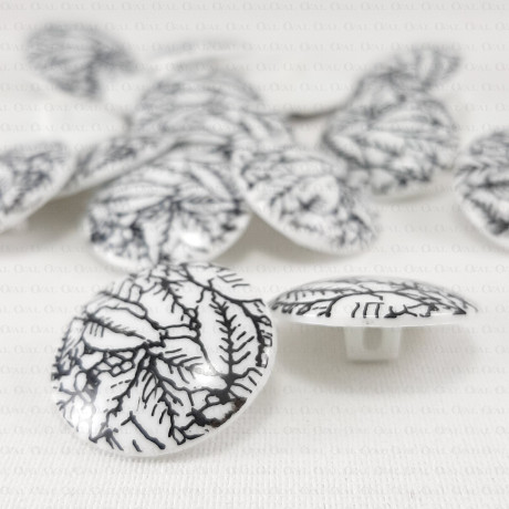 Plastic button 15mm, 22mm / 10 or 144 pcs 1092