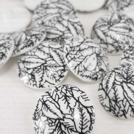 Plastic button 15mm, 22mm / 10 or 144 pcs 1092