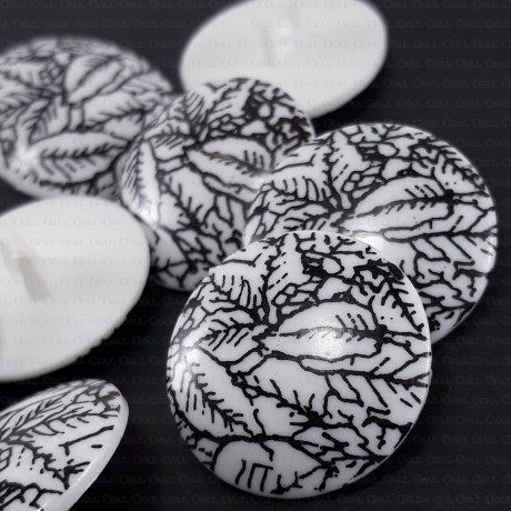 Plastic button 15mm, 22mm / 10 or 144 pcs 1092