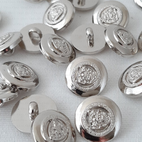 Plastic button 15mm/10 or 144 pcs 896