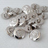 Plastic button 15mm/10 or 144 pcs 896