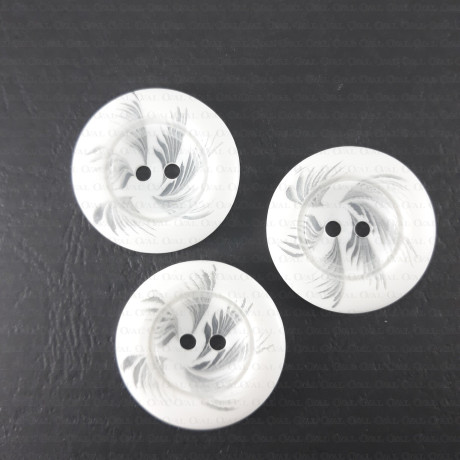 Plastic button 30mm /10 or 144pcs 662