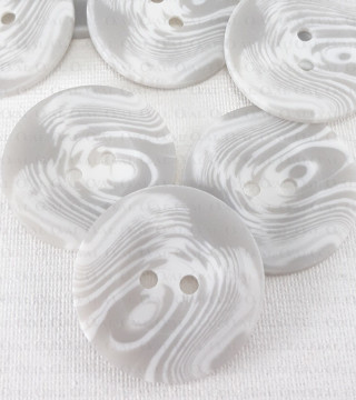 Polyester button 24mm, 28mm / 10 or 144 pcs 1091