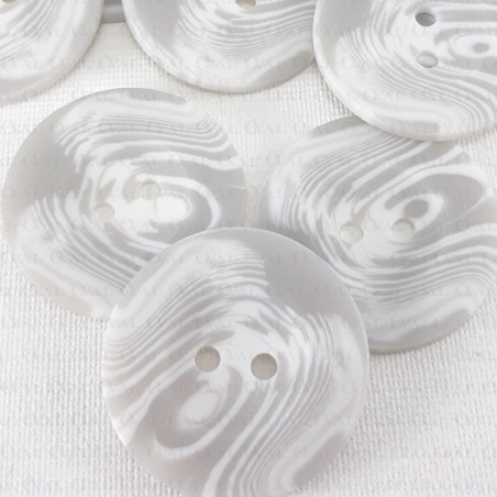 Polyester button 24mm, 28mm / 10 or 144 pcs 1091