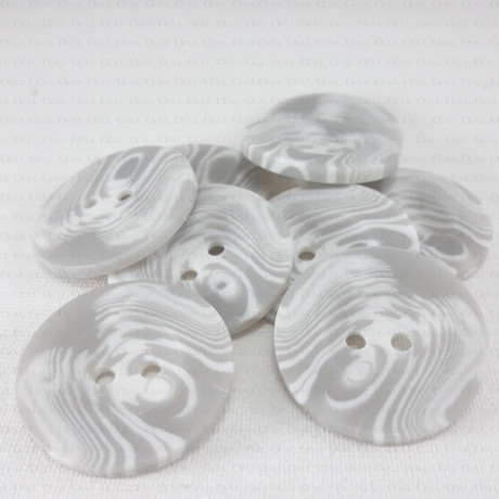 Polyester button 24mm, 28mm / 10 or 144 pcs 1091