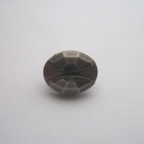 Plastic button, pack of 10 pcs, 13x10 mm, no. 600