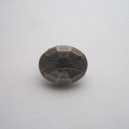 Plastic button, pack of 10 pcs, 13x10 mm, no. 600