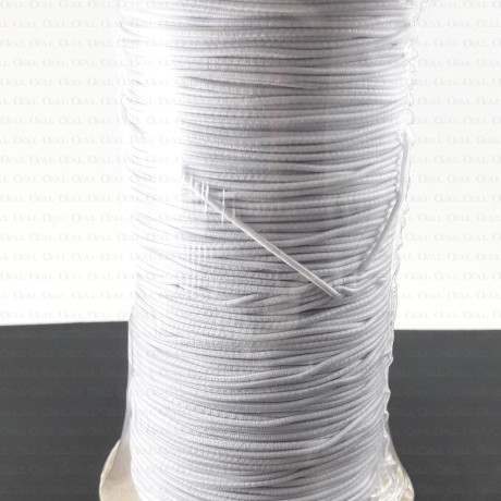 Round elastic 1.3mm/100m white 512