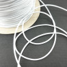 Round elastic 1.3mm/100m white 512