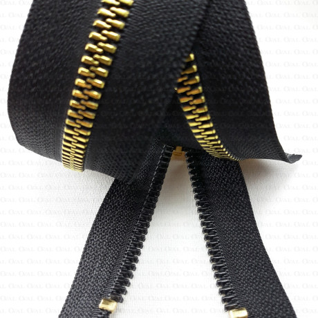 Decorative zips 55 cm / 1 piece 2676